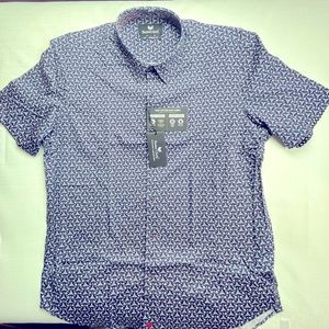 Shark Tank’s BUTTERCLOTH Men’s Blue, Short Sleeve, 2XL, Regular Fit